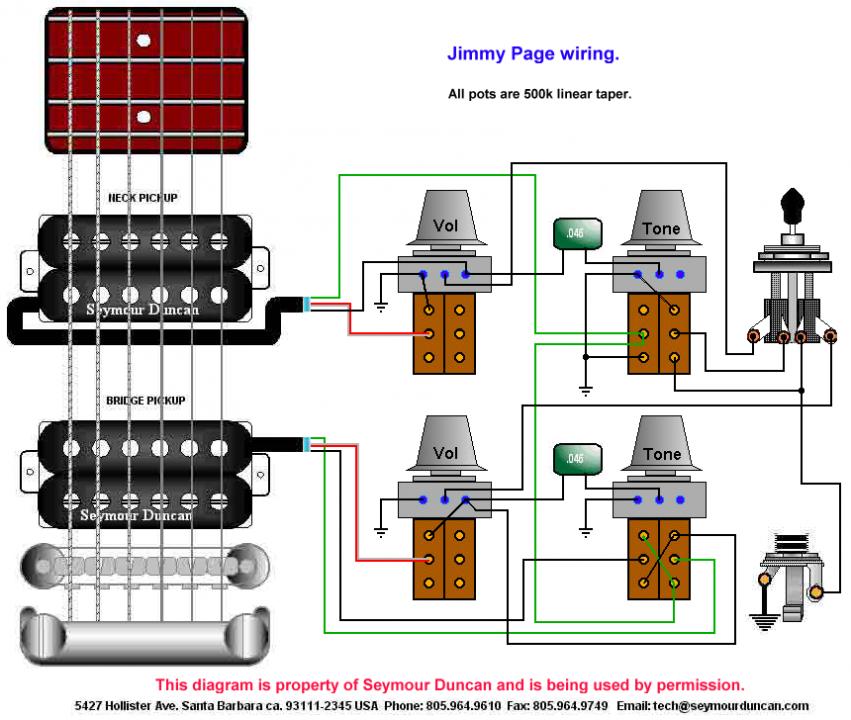 Jimmy Page Wiring Diagram Les Paul - VIMAXBEST