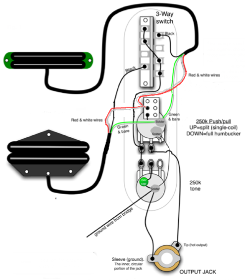With A Push Pull Split Coil Wiring Diagram