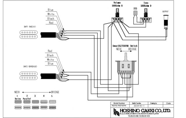 Fender Hh Guitar Wiring Diagram - Wiring Diagram & Schemas