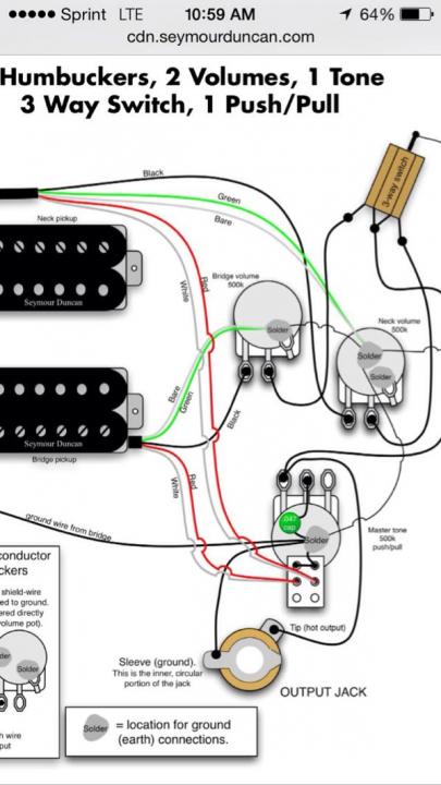Schecter Pickup Wiring Diagram - Complete Wiring Schemas