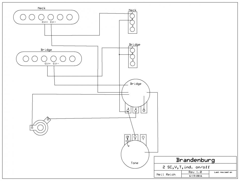 Silvertone Guitar Wiring Diagram - Complete Wiring Schemas
