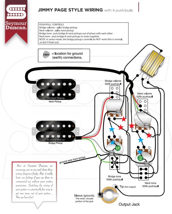 Jimmy Page Les Paul Wiring Question, Les Paul Wiring Diagram Seymour Duncan
