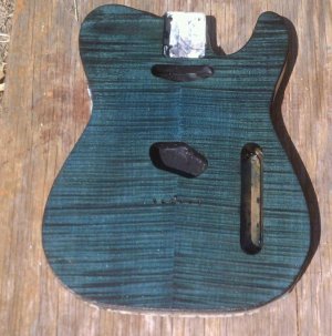 first coat of tru oil in the sun03.jpg