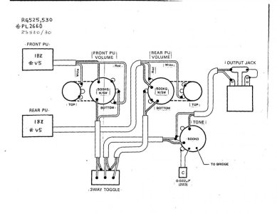 Ibanez roadstar wiring Ibanez roadstar wiring