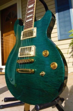 1998 Emerald Green Gibson Les Paul Standard DC 1..jpg