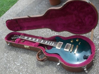 1998 Emerald Green Gibson Les Paul Standard DC 2..JPG