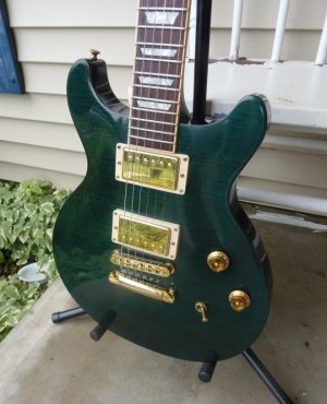 1998 Emerald Green Gibson Les Paul Standard DC 5..jpg