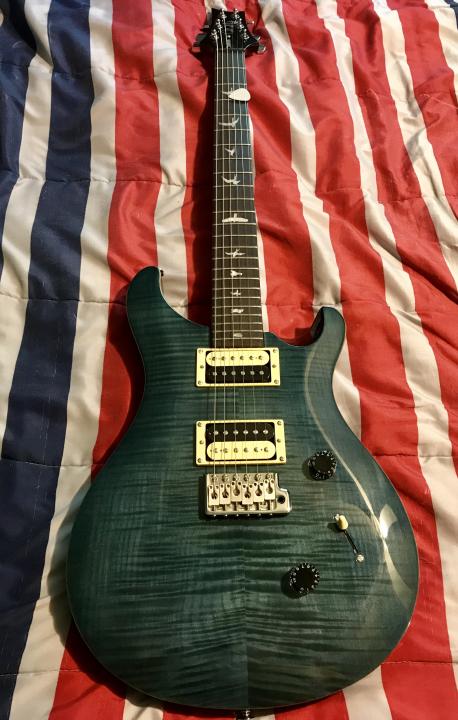 NGD - PRS SE CUSTOM 24 in Whale Blue - Seymour Duncan User Group