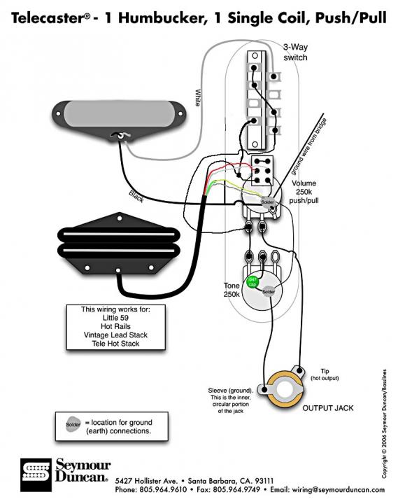 Duncan Telecaster Wiring Diagram from forum.seymourduncan.com