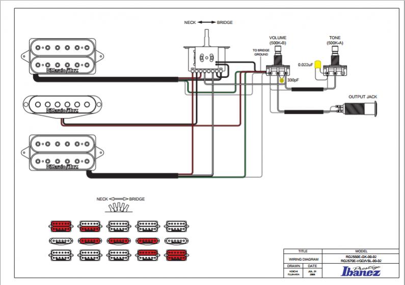 Wiring help - Ibanez 5 way switch - Seymour Duncan User Group Forums  Electric Guitar Wiring Diagram Ibanez    Seymour Duncan Forum