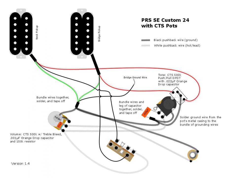 Confirming Wiring Diagram For Prs Se Custom 24