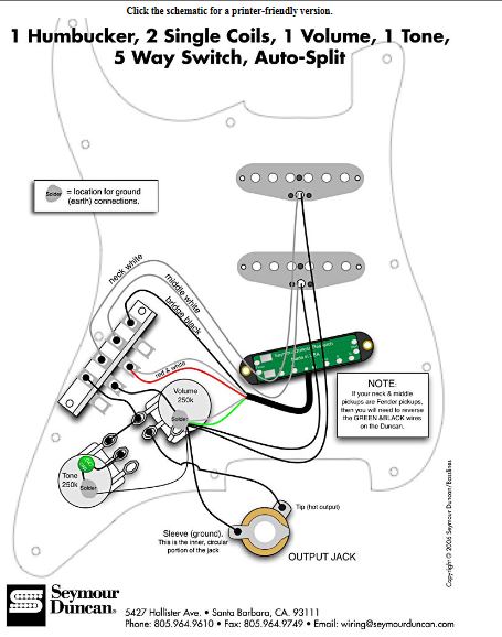 Hss Wiring Help 500k Resistor 250k, Hss Guitar Pickup Wiring Diagram